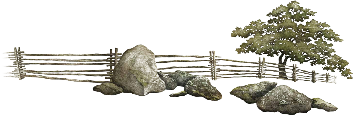 Handcrafted woodblock print by artist Andrea Starkey for Harper’s Rest Winery